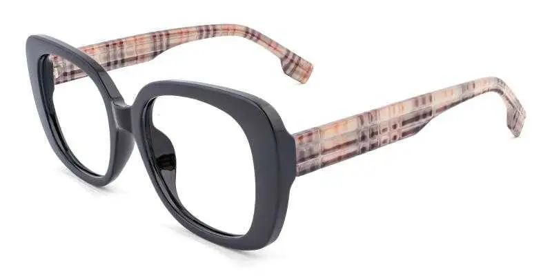 Black Corslet - Acetate ,Universal Bridge Fit