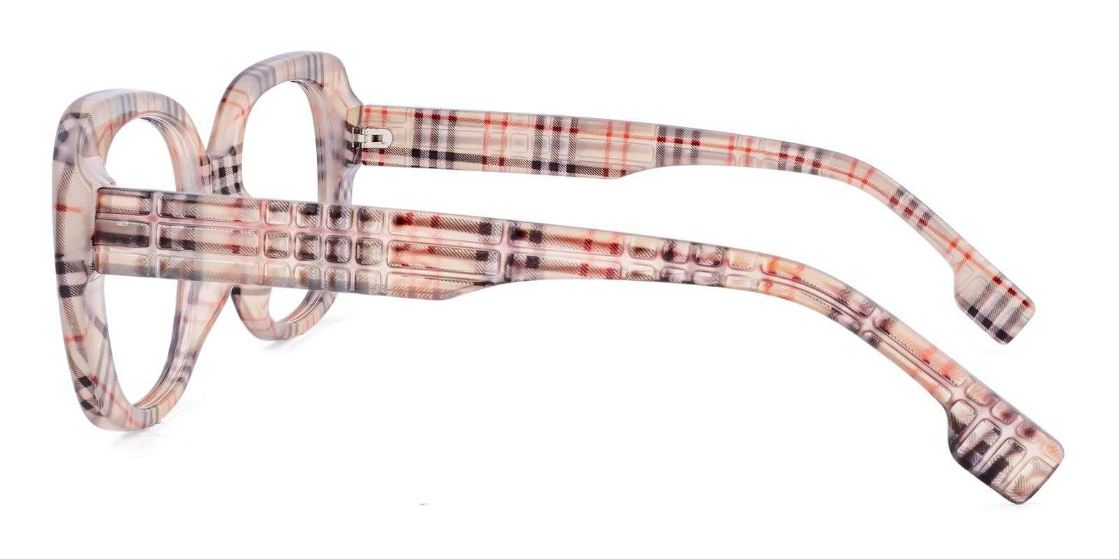 Corslet Striped Acetate Eyeglasses , UniversalBridgeFit Frames from ABBE Glasses