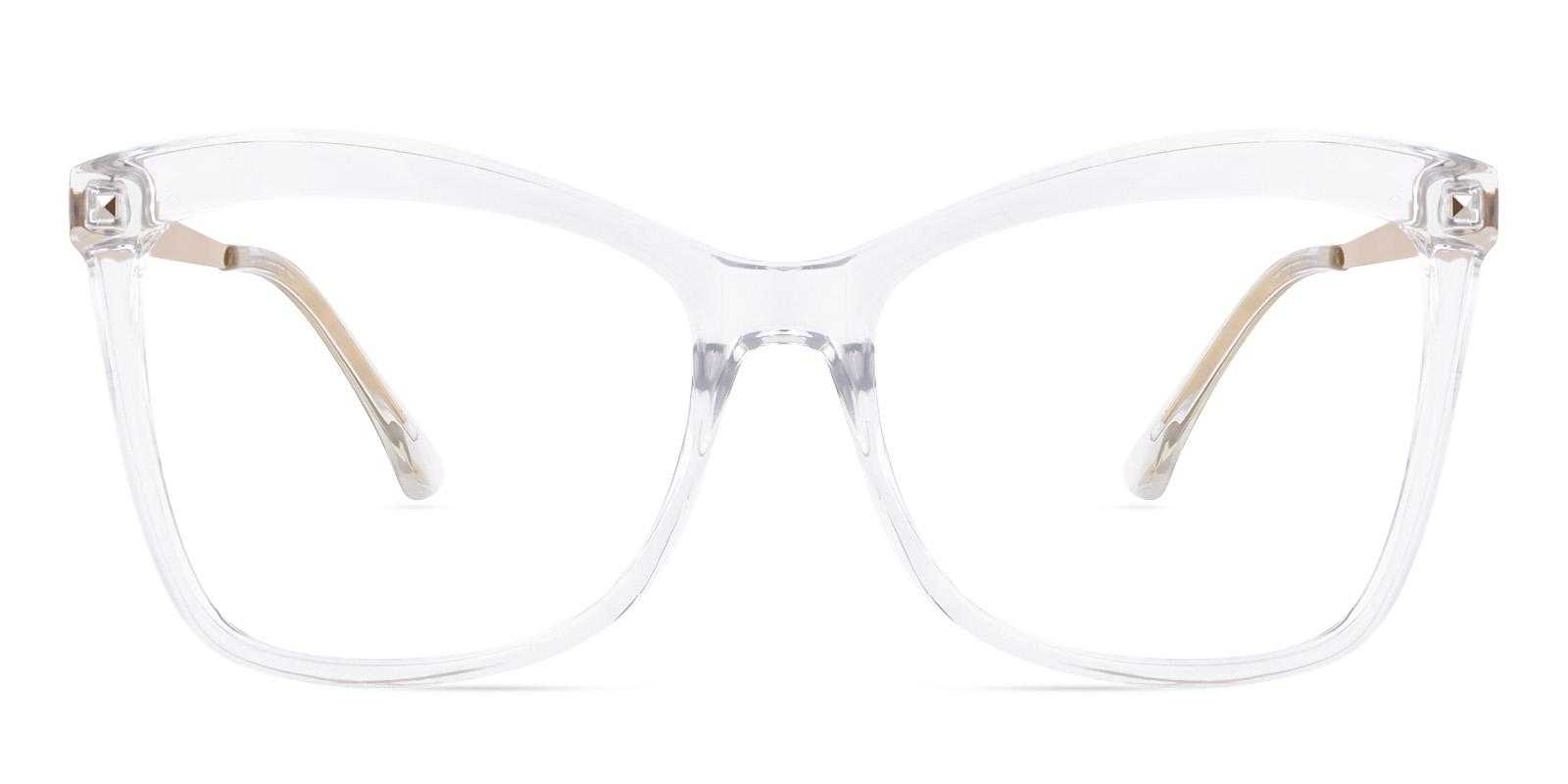 Dissemble Fclear Plastic Eyeglasses , UniversalBridgeFit Frames from ABBE Glasses