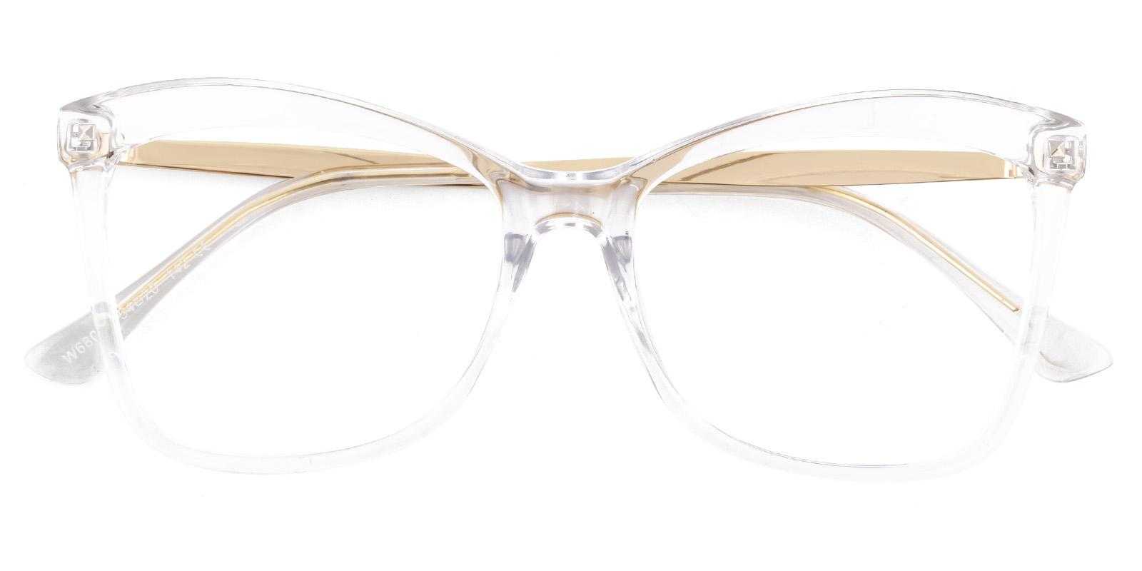 Dissemble Fclear Plastic Eyeglasses , UniversalBridgeFit Frames from ABBE Glasses