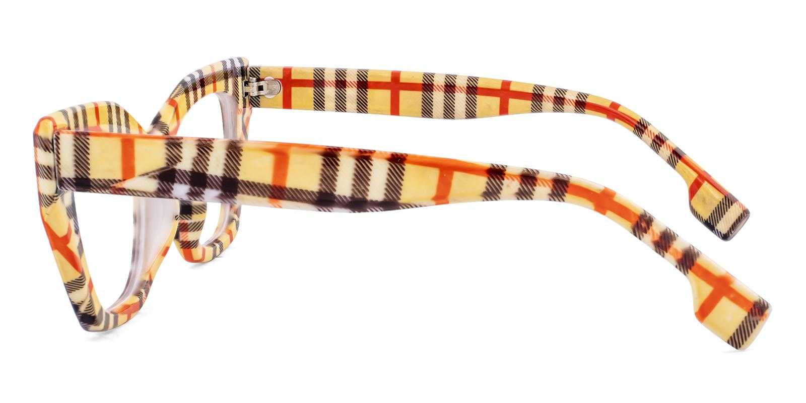 Moonshine Striped Acetate Eyeglasses , UniversalBridgeFit Frames from ABBE Glasses