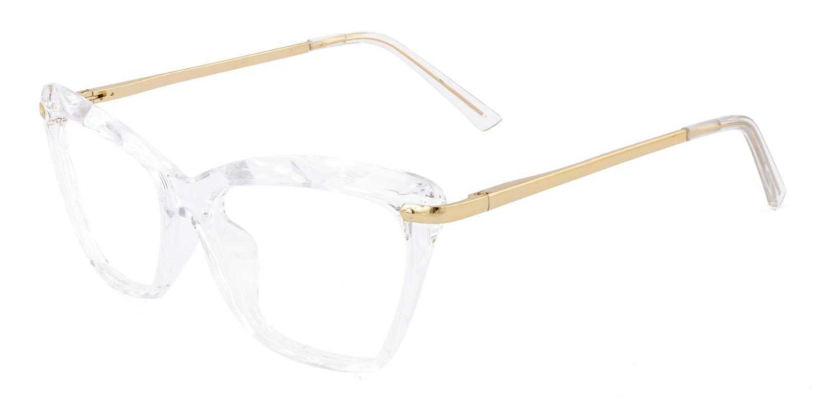 Fealty Fclear Plastic Eyeglasses , SpringHinges , UniversalBridgeFit Frames from ABBE Glasses