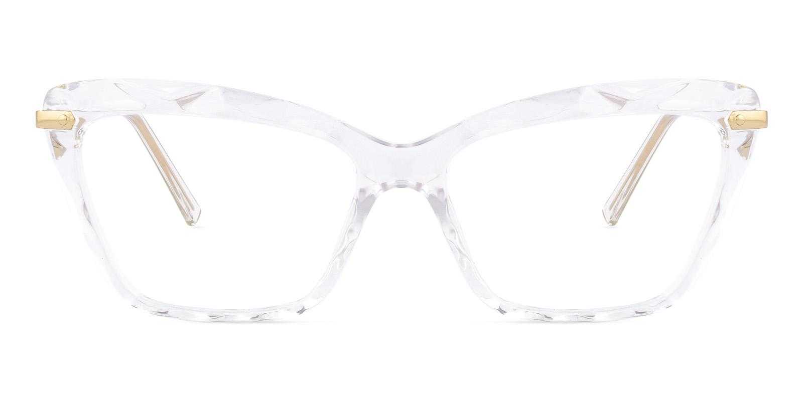 Fealty Fclear Plastic Eyeglasses , SpringHinges , UniversalBridgeFit Frames from ABBE Glasses