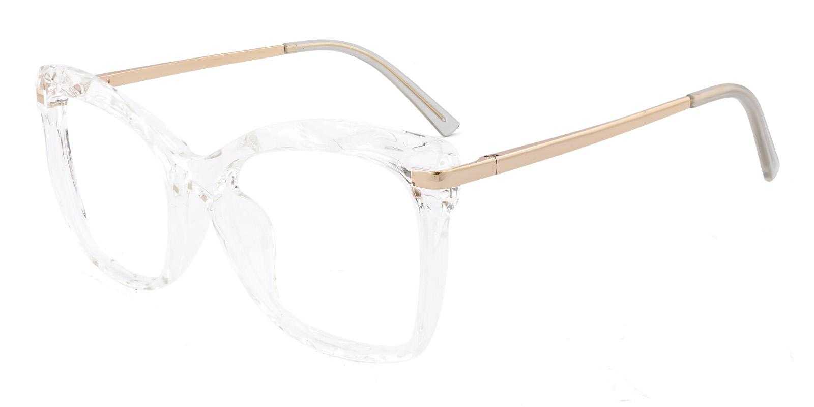 Quail Fclear Plastic Eyeglasses , SpringHinges , UniversalBridgeFit Frames from ABBE Glasses