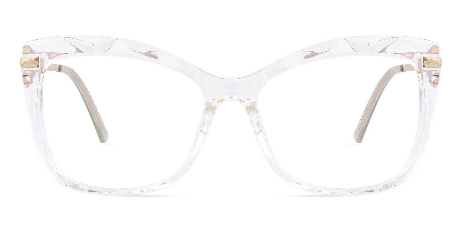 Quail Fclear Plastic Eyeglasses , SpringHinges , UniversalBridgeFit Frames from ABBE Glasses