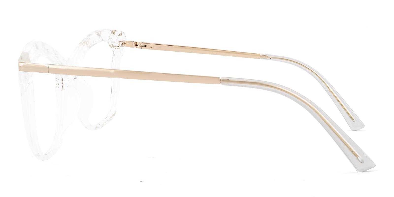 Quail Fclear Plastic Eyeglasses , SpringHinges , UniversalBridgeFit Frames from ABBE Glasses