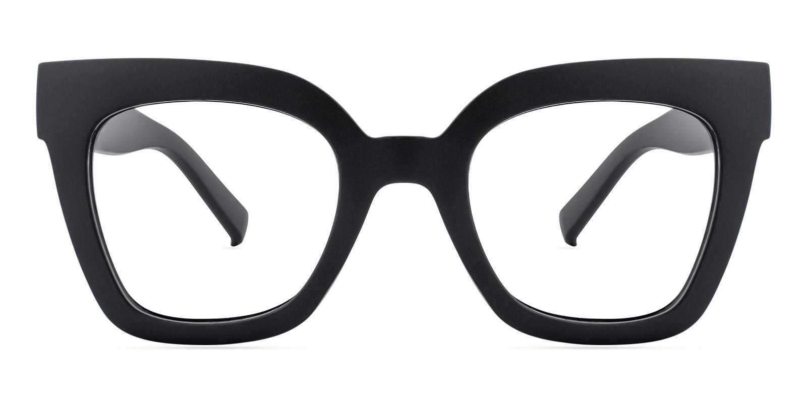 Founder Matte-black Plastic Eyeglasses , UniversalBridgeFit Frames from ABBE Glasses