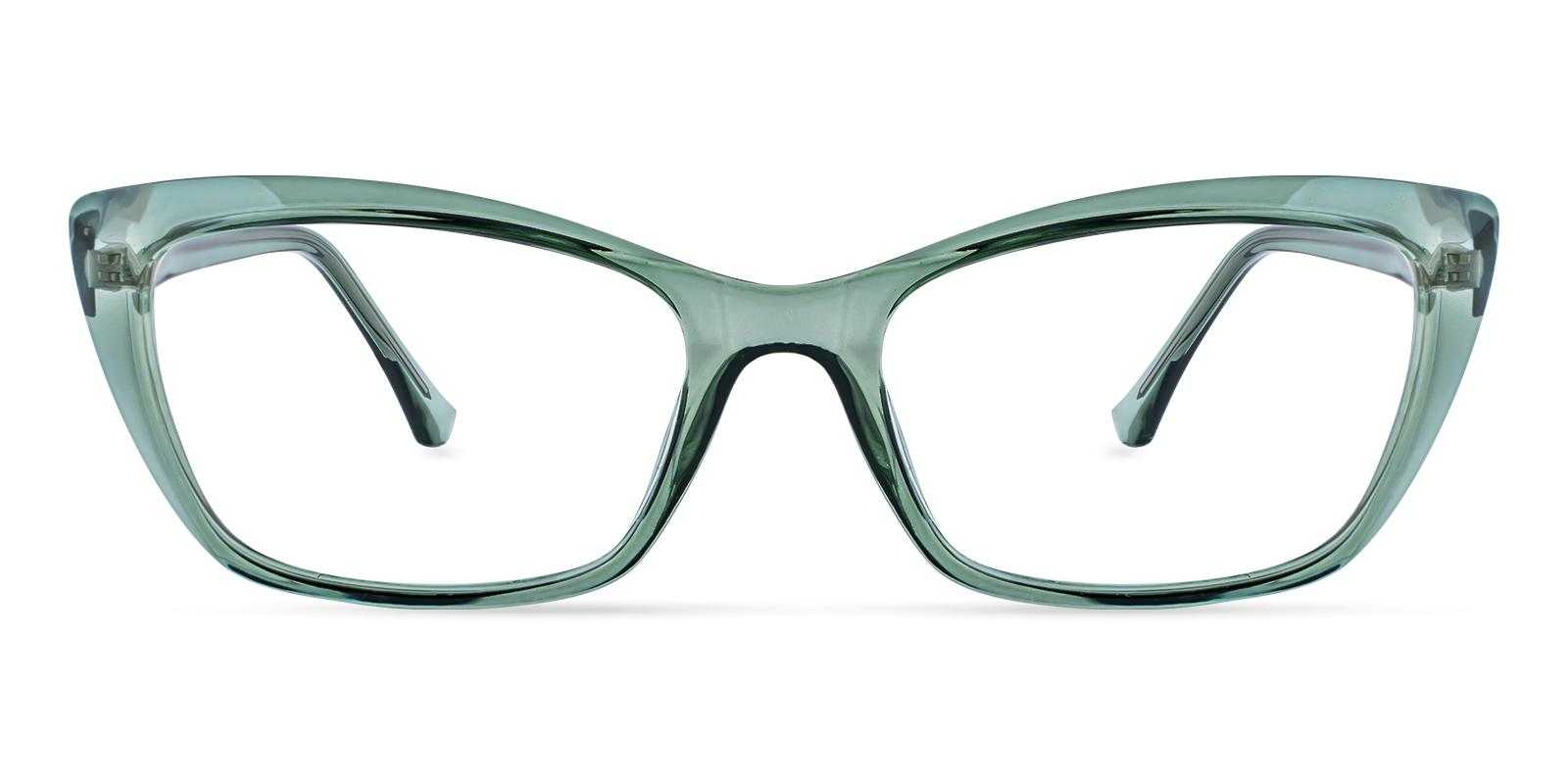 Waterloo Green TR Eyeglasses , SpringHinges , UniversalBridgeFit Frames from ABBE Glasses