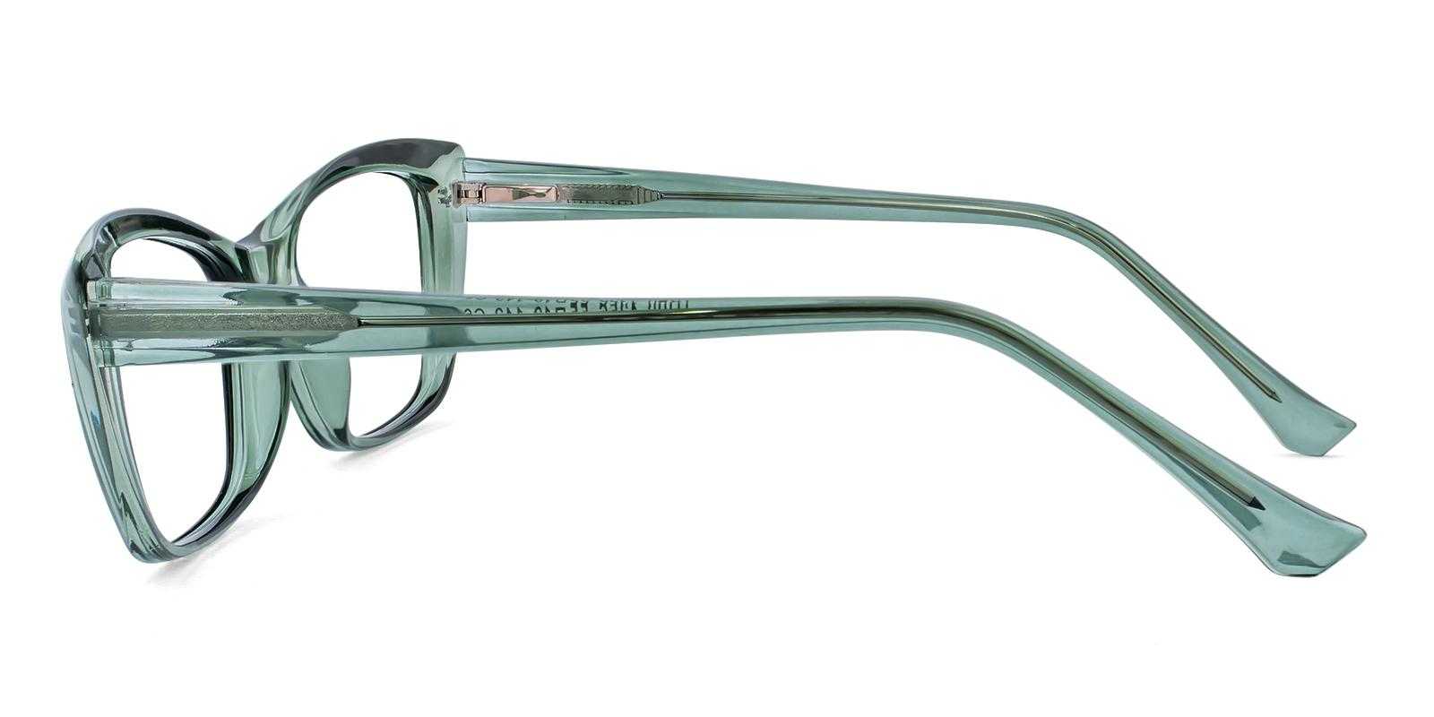 Waterloo Green TR Eyeglasses , SpringHinges , UniversalBridgeFit Frames from ABBE Glasses