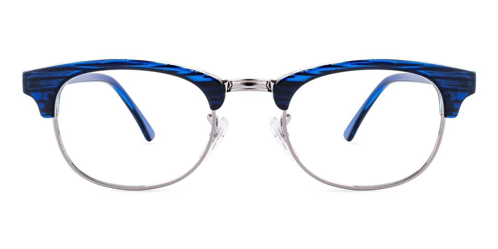 Romy Blue Metal , TR Eyeglasses , NosePads Frames from ABBE Glasses