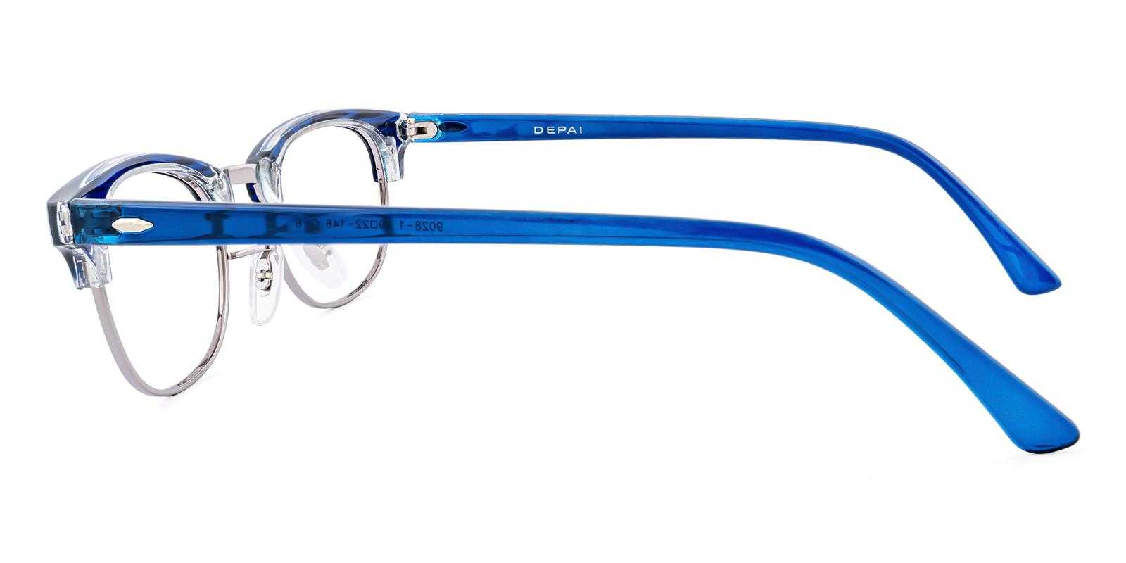 Romy Blue Metal , TR Eyeglasses , NosePads Frames from ABBE Glasses