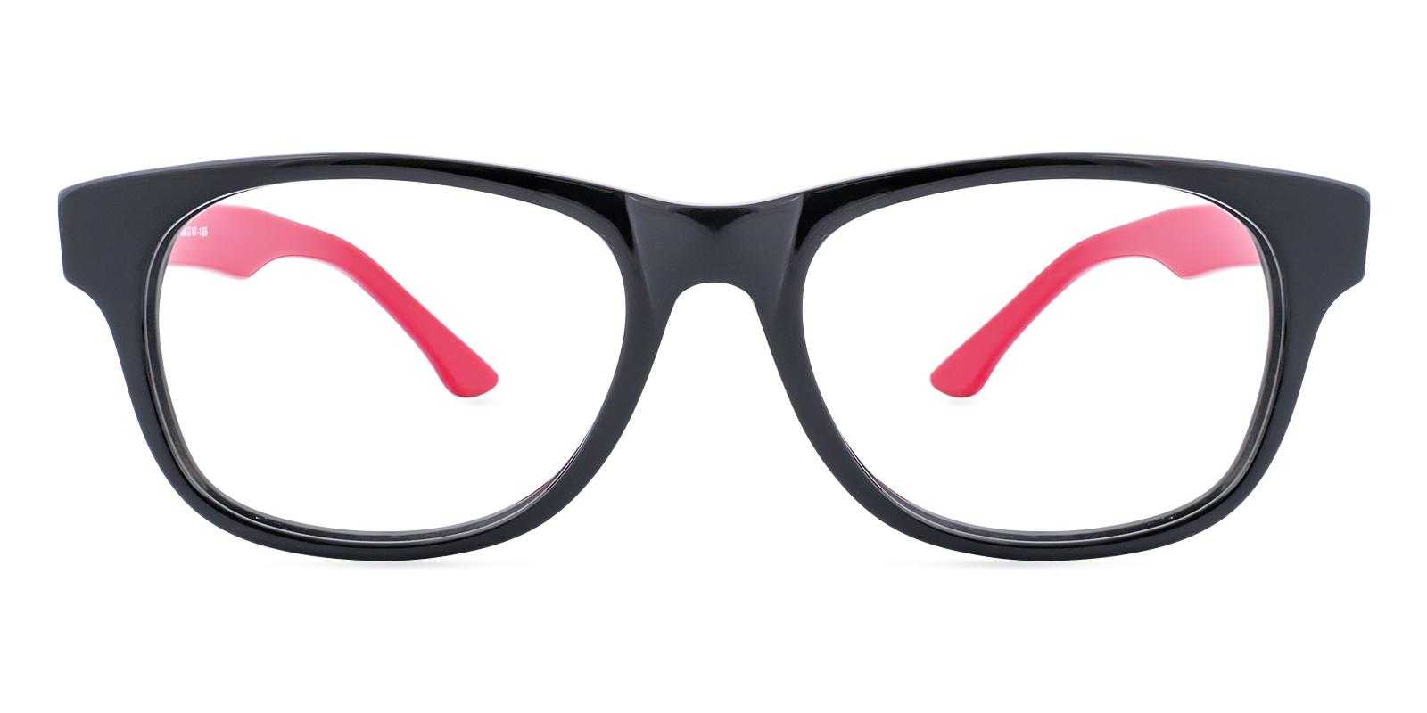 Amity Red Acetate Eyeglasses , UniversalBridgeFit Frames from ABBE Glasses