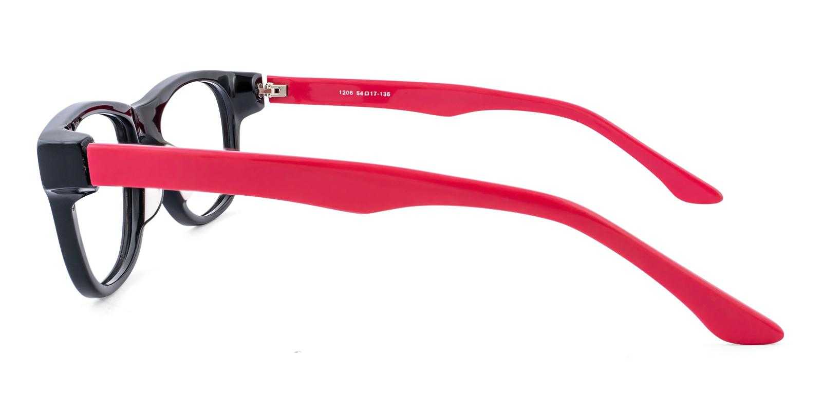 Amity Red Acetate Eyeglasses , UniversalBridgeFit Frames from ABBE Glasses