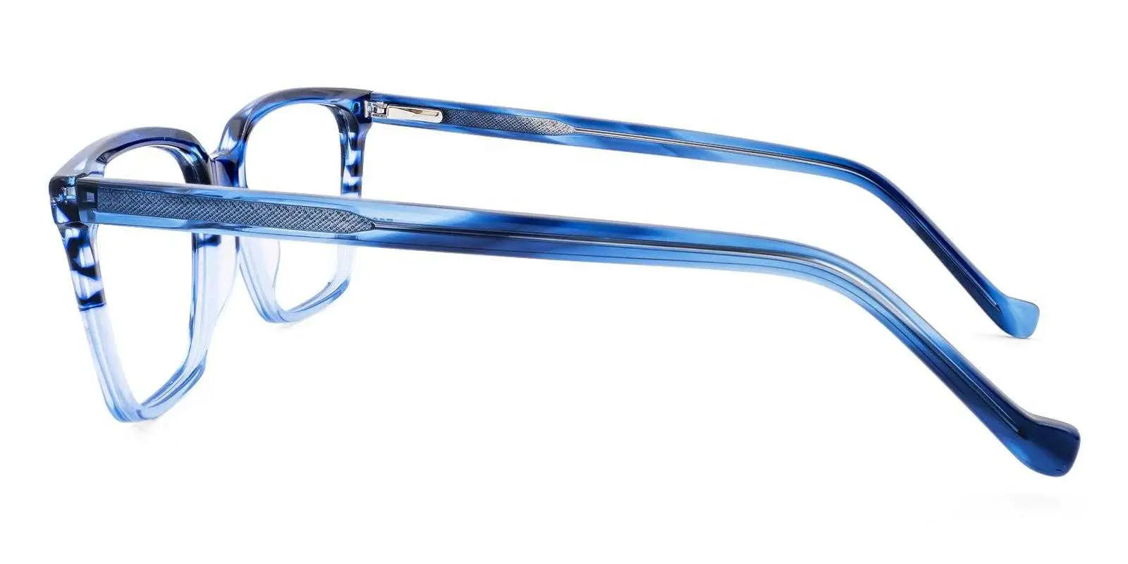 Lovey Blue Acetate Eyeglasses , SpringHinges , UniversalBridgeFit Frames from ABBE Glasses