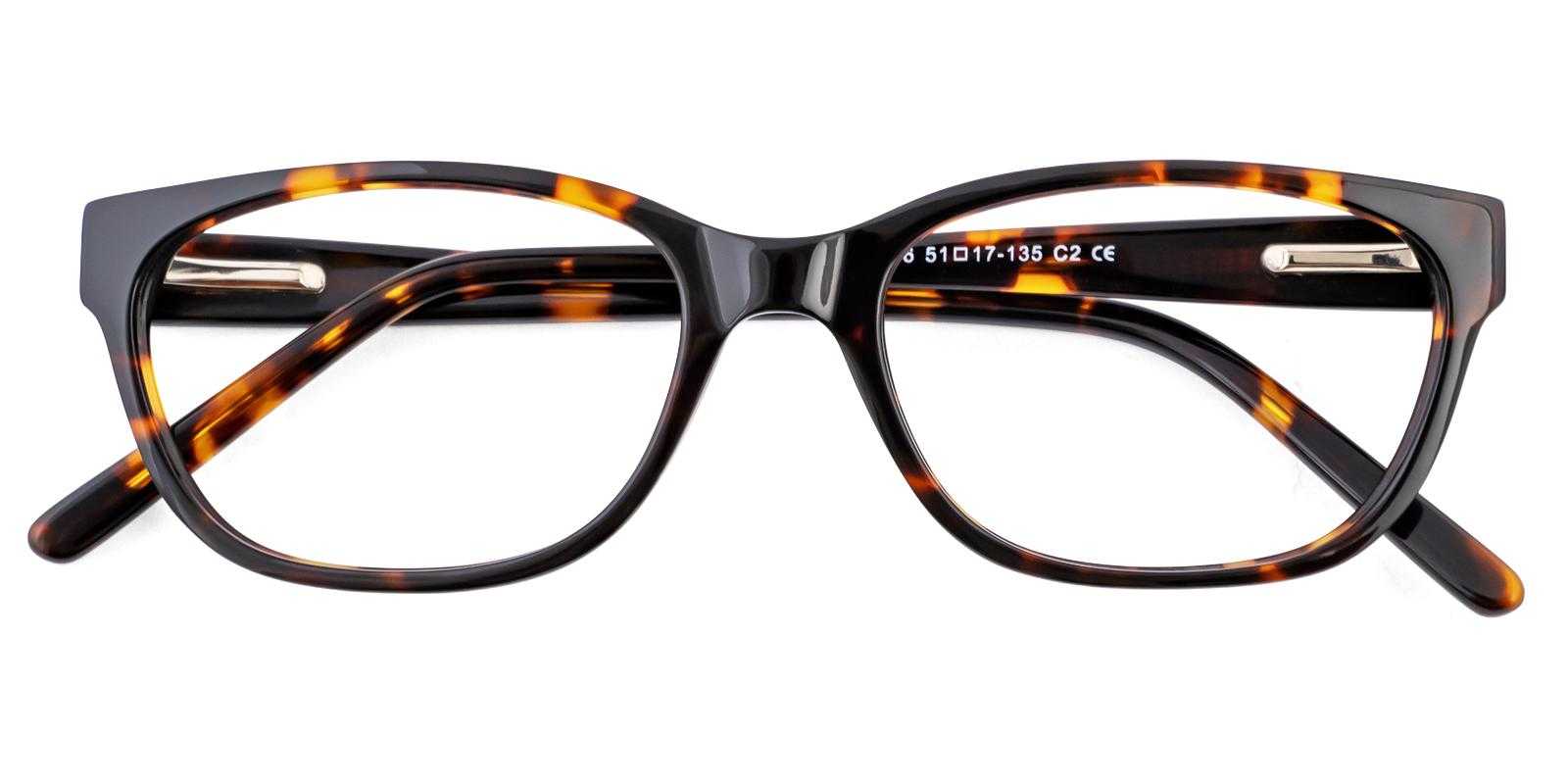 Hepbun Tortoise Acetate Eyeglasses , SpringHinges , UniversalBridgeFit Frames from ABBE Glasses