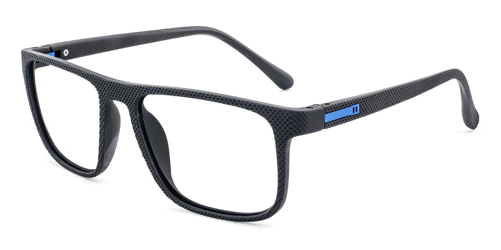 Ellipse Black TR Eyeglasses , SpringHinges , UniversalBridgeFit Frames from ABBE Glasses