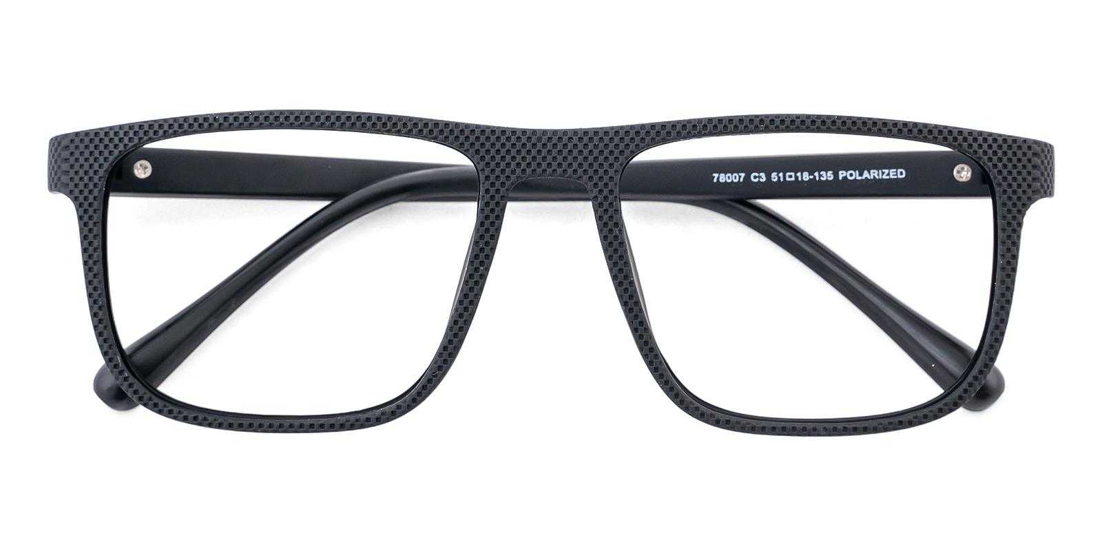 Ellipse Black TR Eyeglasses , SpringHinges , UniversalBridgeFit Frames from ABBE Glasses