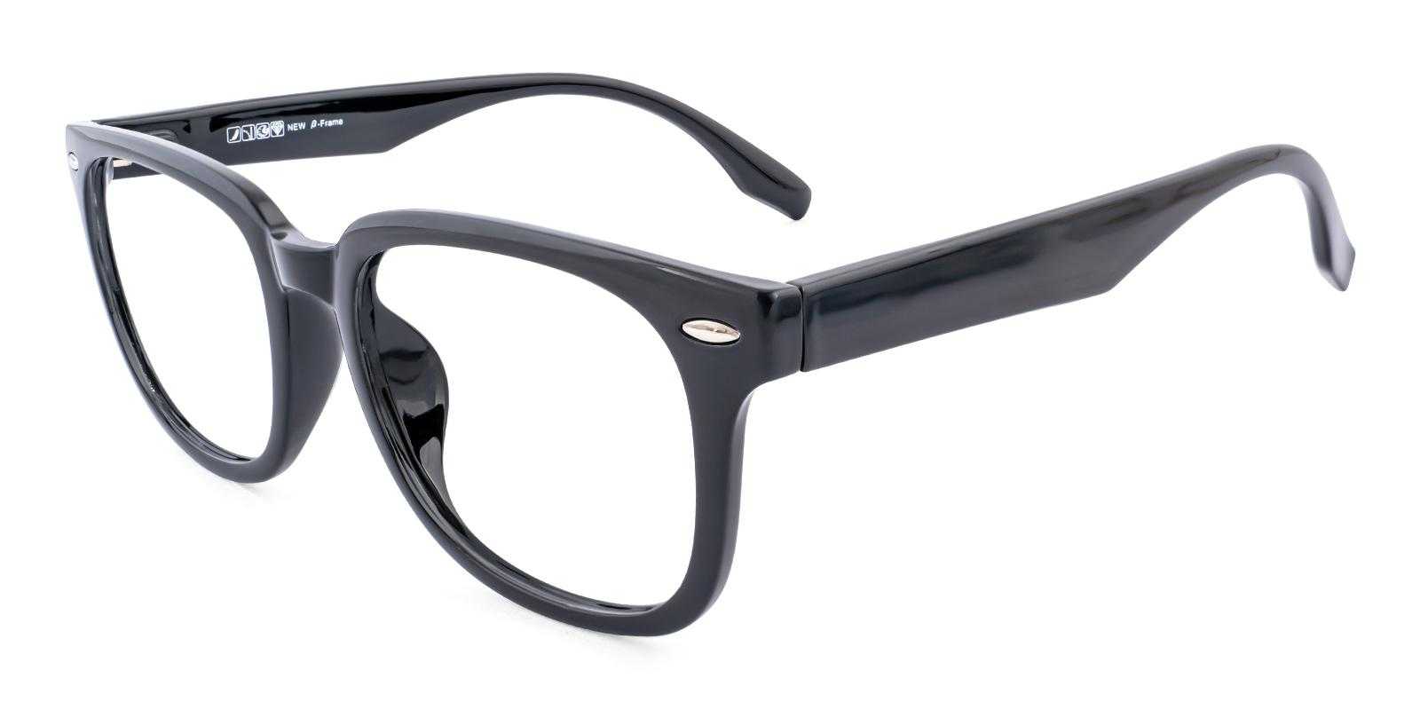 Veritas Black TR Eyeglasses , UniversalBridgeFit Frames from ABBE Glasses