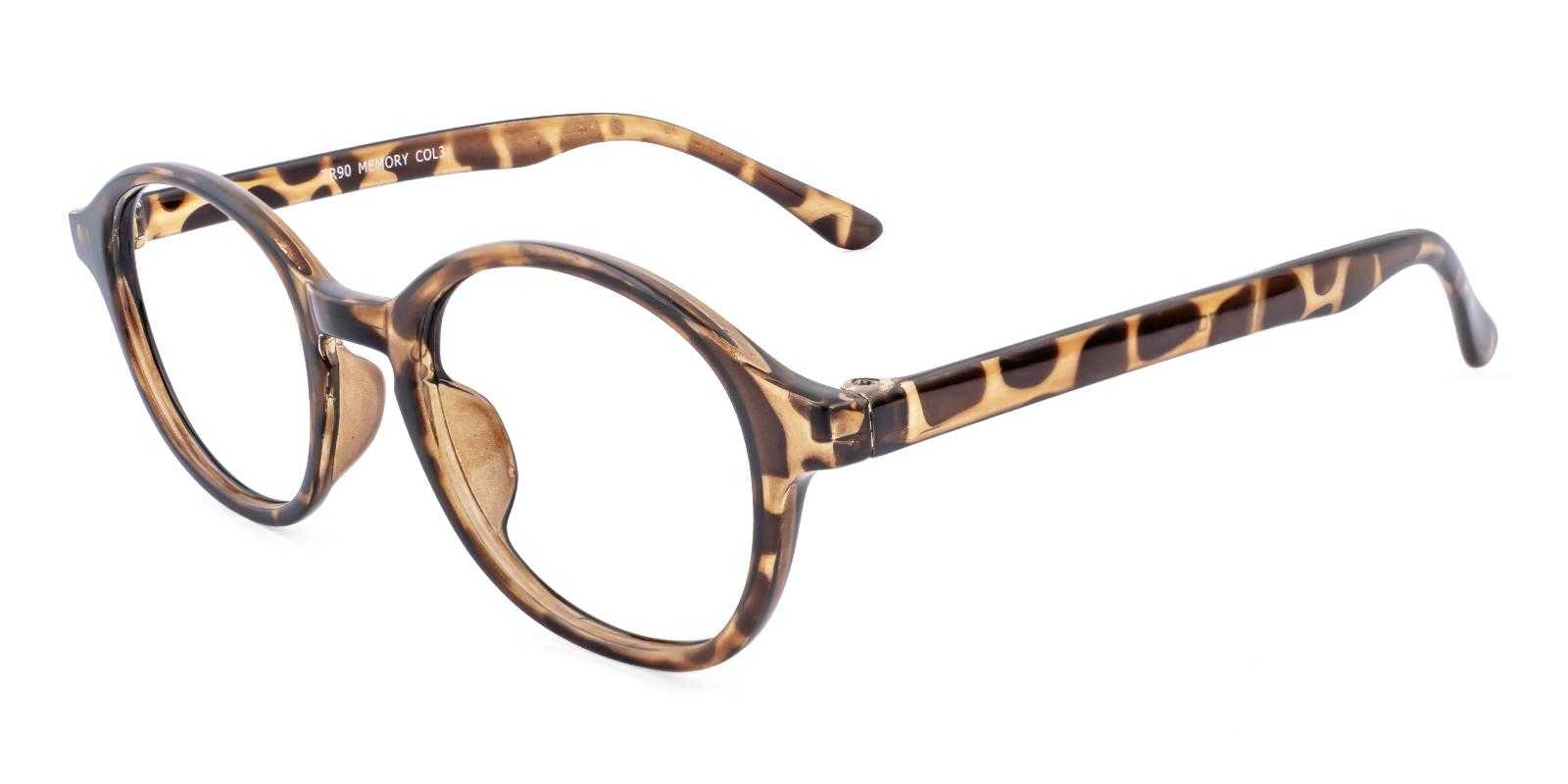 Zip Tortoise TR Eyeglasses , UniversalBridgeFit Frames from ABBE Glasses