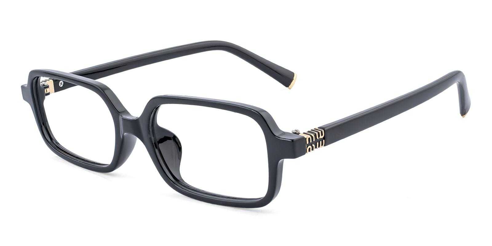 Utamaro Black TR Eyeglasses , UniversalBridgeFit Frames from ABBE Glasses