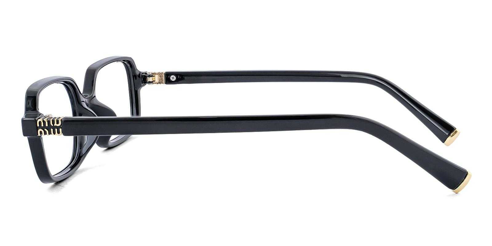 Utamaro Black TR Eyeglasses , UniversalBridgeFit Frames from ABBE Glasses