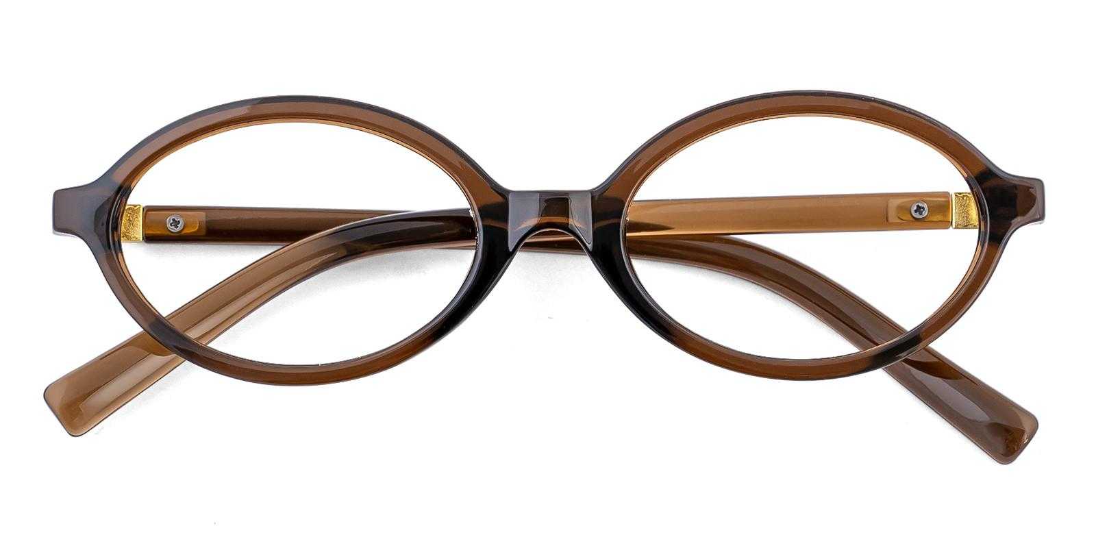 Knowledge Brown Acetate Eyeglasses , UniversalBridgeFit Frames from ABBE Glasses