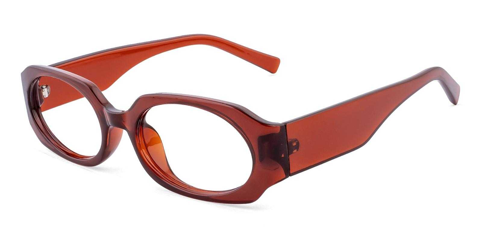Apricus Red Acetate Eyeglasses , UniversalBridgeFit Frames from ABBE Glasses