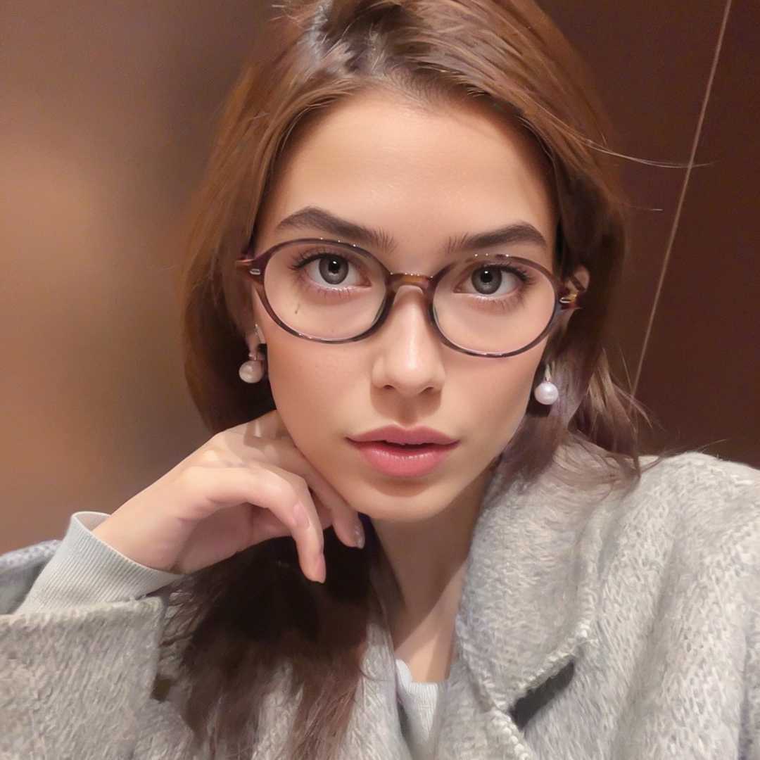 Bloom Leopard Acetate Eyeglasses , UniversalBridgeFit Frames from ABBE Glasses