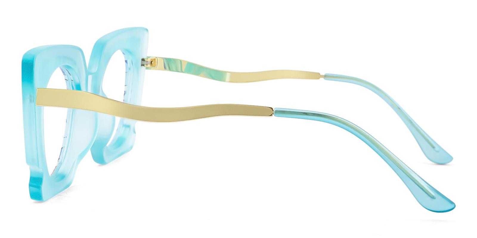 Equality Blue Acetate Eyeglasses , UniversalBridgeFit Frames from ABBE Glasses