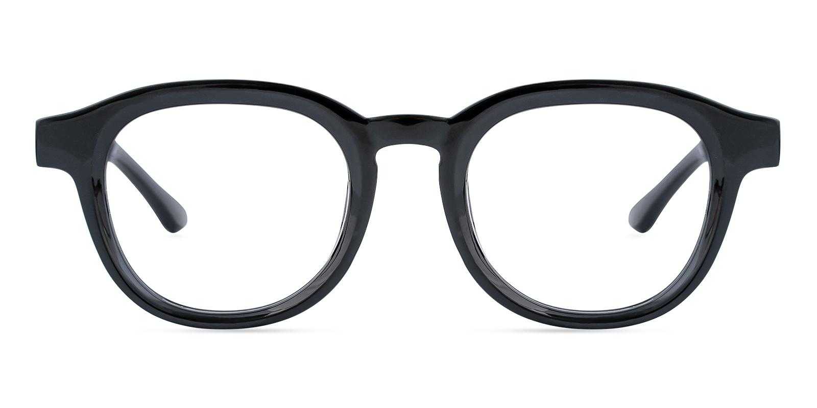 Dotti Black Acetate Eyeglasses , UniversalBridgeFit Frames from ABBE Glasses
