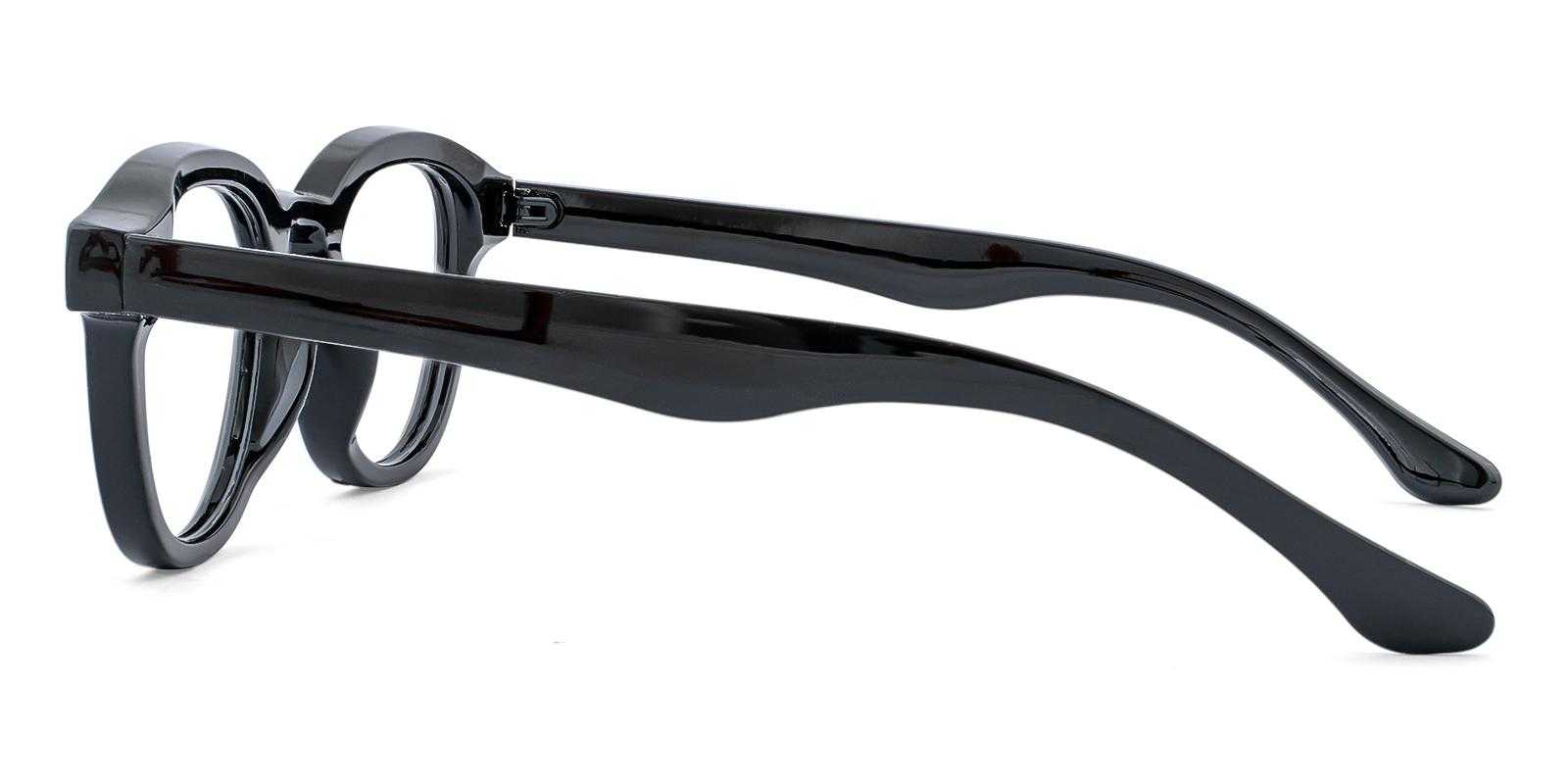 Dotti Black Acetate Eyeglasses , UniversalBridgeFit Frames from ABBE Glasses