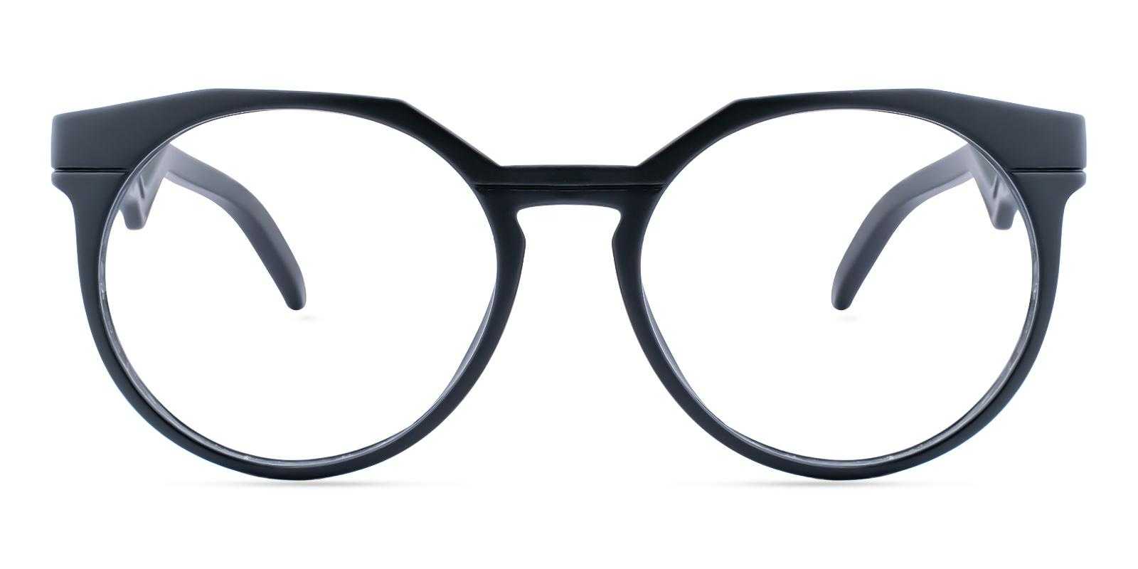 Volume Matte-black TR Eyeglasses , SpringHinges , UniversalBridgeFit Frames from ABBE Glasses