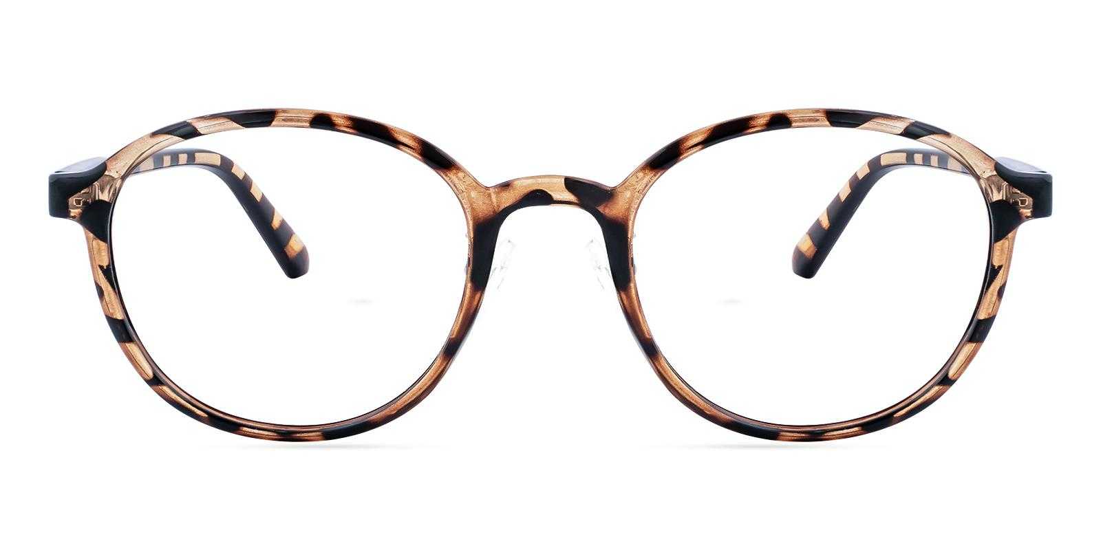 Rise Tortoise Plastic Eyeglasses , NosePads Frames from ABBE Glasses