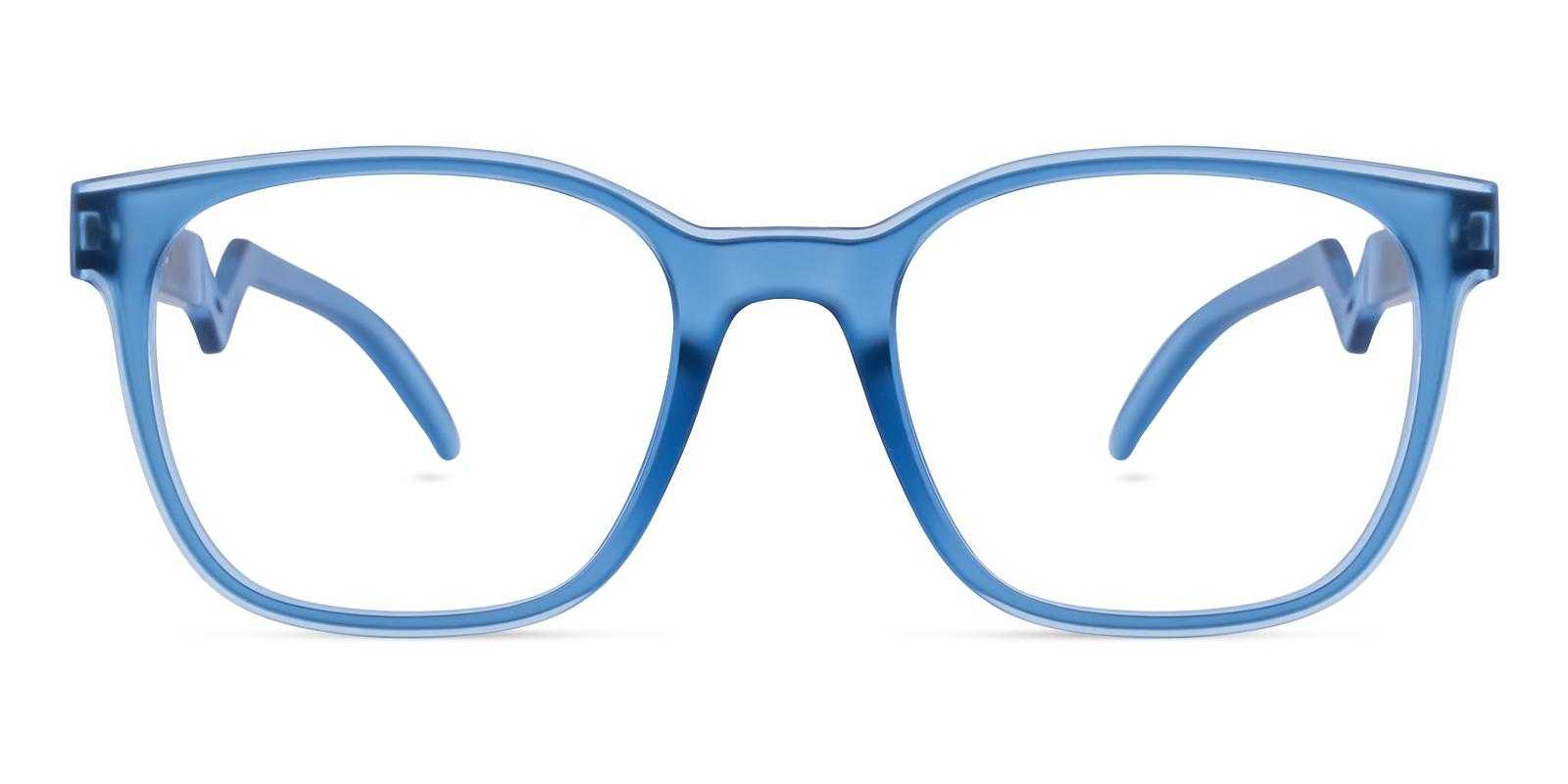 Barnett Blue TR Eyeglasses , SpringHinges , UniversalBridgeFit Frames from ABBE Glasses