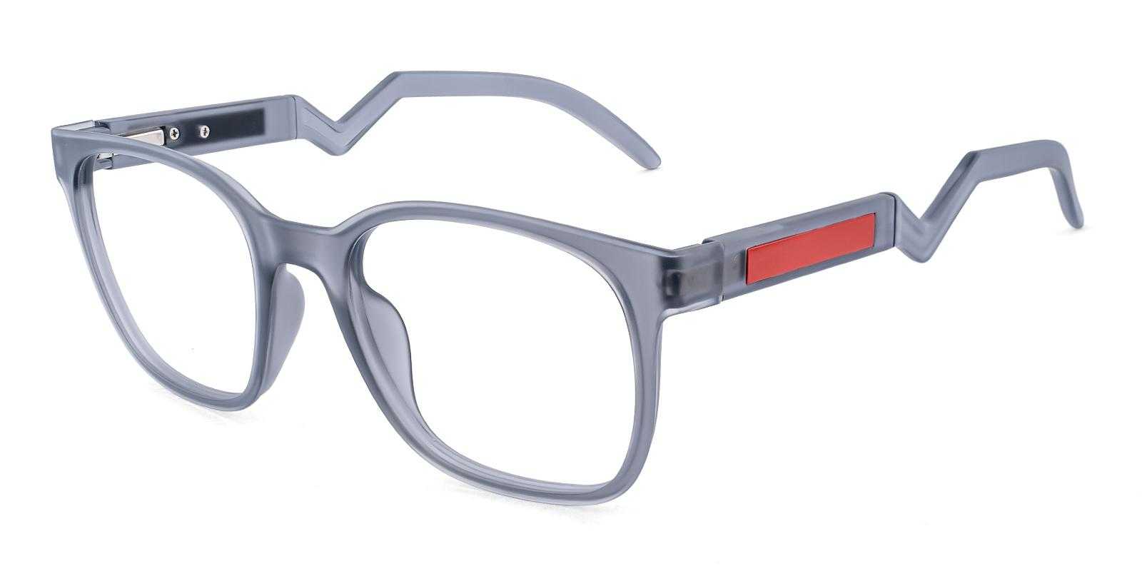 Barnett Gray TR Eyeglasses , SpringHinges , UniversalBridgeFit Frames from ABBE Glasses