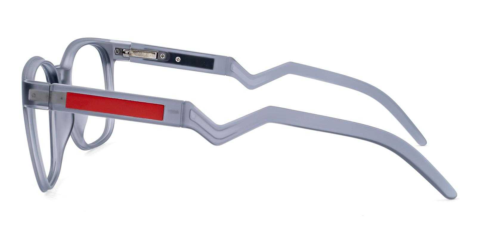 Barnett Gray TR Eyeglasses , SpringHinges , UniversalBridgeFit Frames from ABBE Glasses