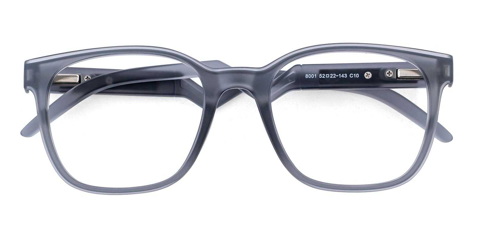 Barnett Gray TR Eyeglasses , SpringHinges , UniversalBridgeFit Frames from ABBE Glasses