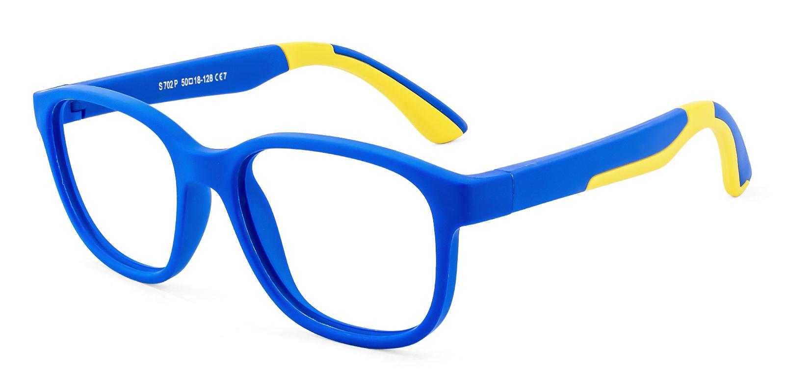 Kids-Nettle Blue TR Eyeglasses , UniversalBridgeFit Frames from ABBE Glasses