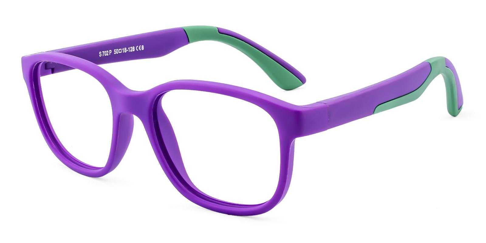 Kids-Nettle Purple TR Eyeglasses , UniversalBridgeFit Frames from ABBE Glasses