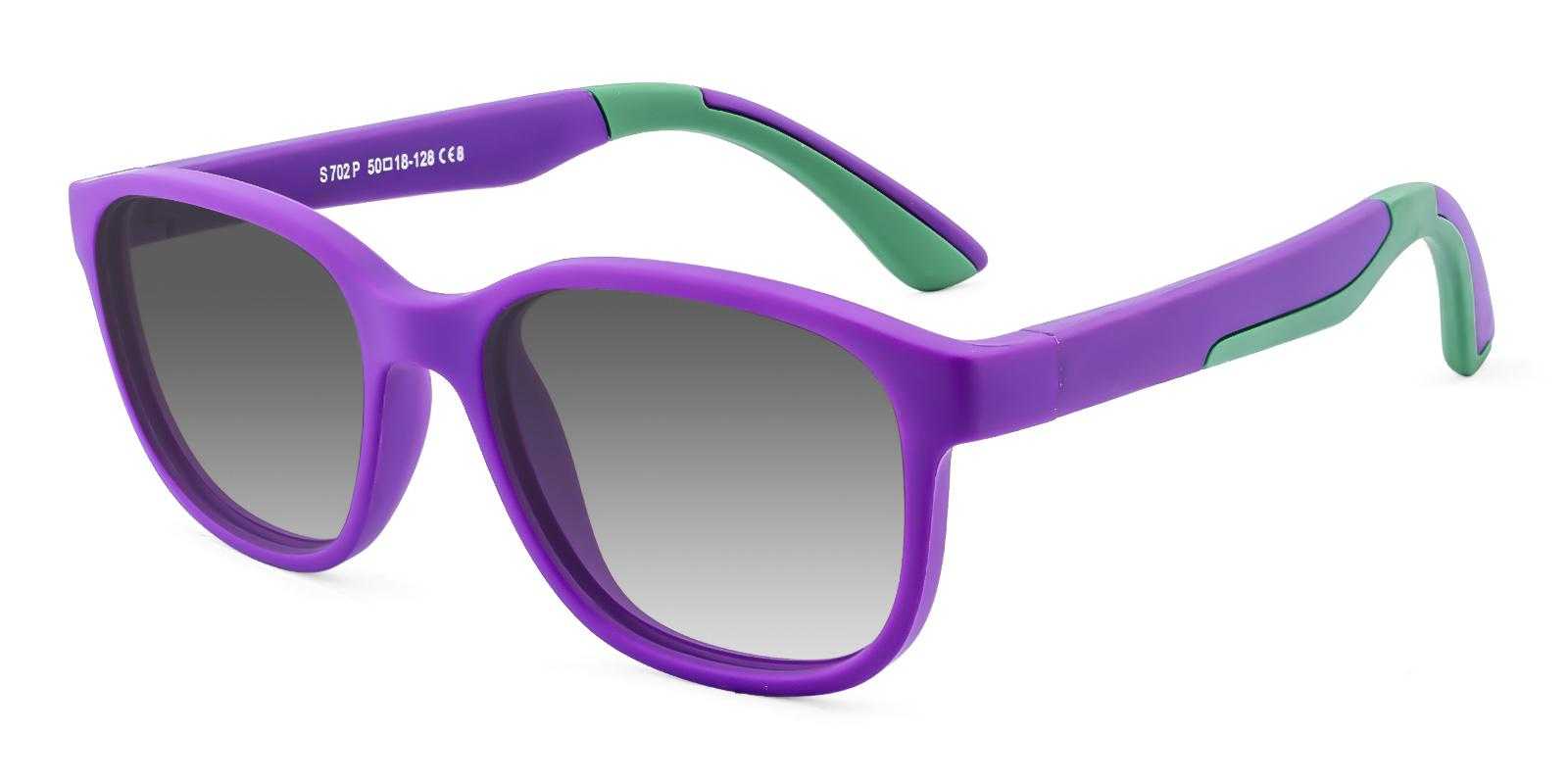 Kids-Decode Purple TR Sunglasses , UniversalBridgeFit Frames from ABBE Glasses