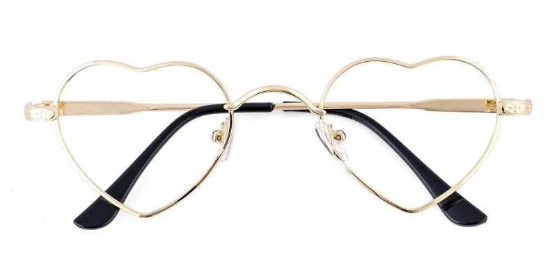 Bad Bunny Glasses Gold  Frames from ABBE Glasses