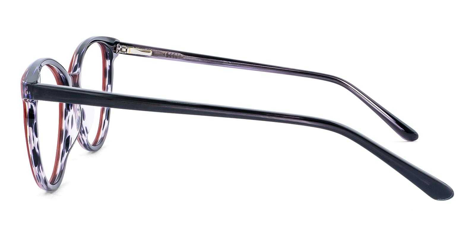 Tricia Red Acetate Eyeglasses , SpringHinges , UniversalBridgeFit Frames from ABBE Glasses