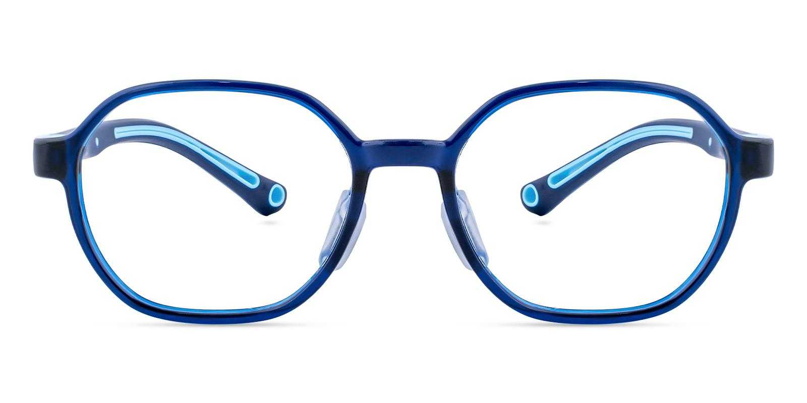 Kids-Campbell Blue TR Eyeglasses , NosePads Frames from ABBE Glasses
