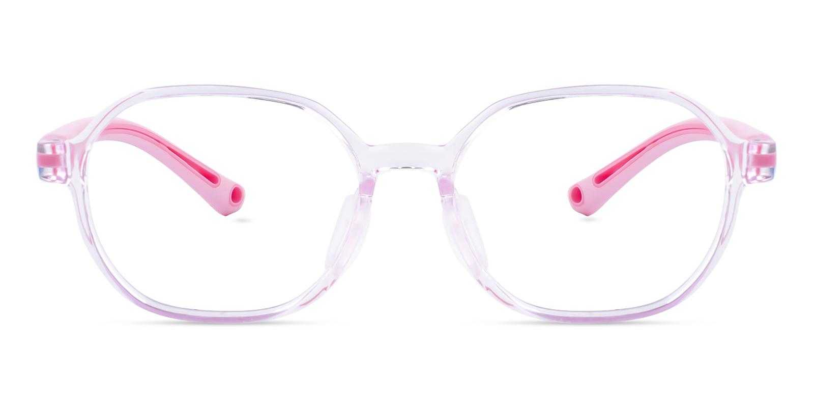 Kids-Campbell Pink TR Eyeglasses , NosePads Frames from ABBE Glasses