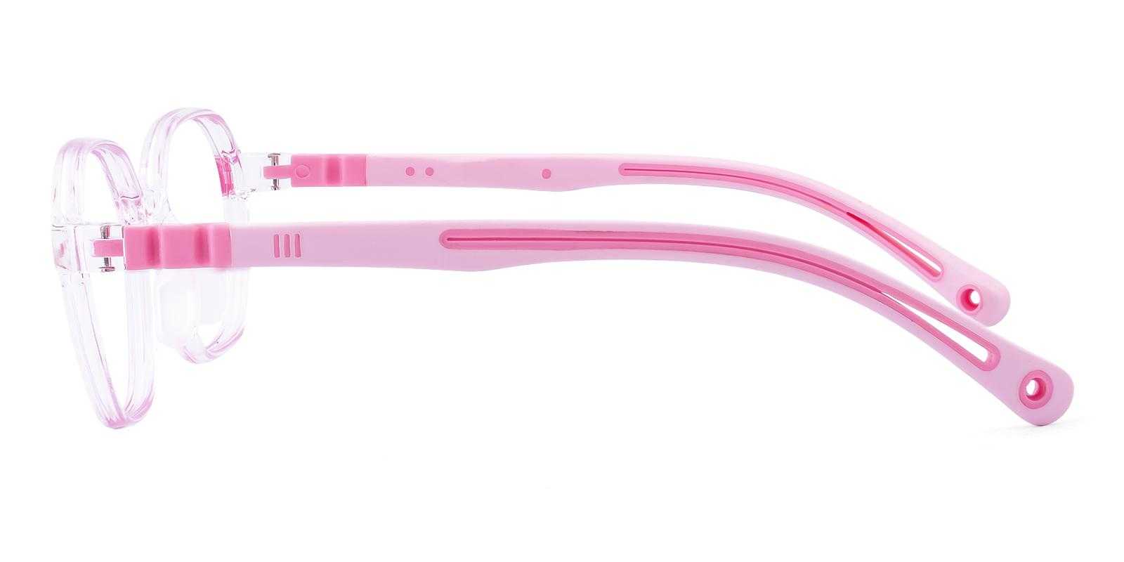 Kids-Campbell Pink TR Eyeglasses , NosePads Frames from ABBE Glasses