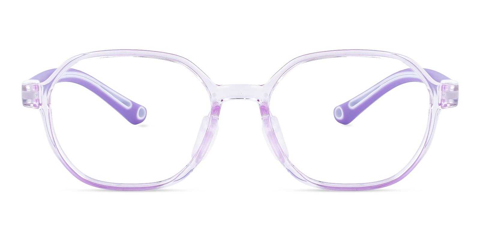 Kids-Campbell Purple TR Eyeglasses , NosePads Frames from ABBE Glasses