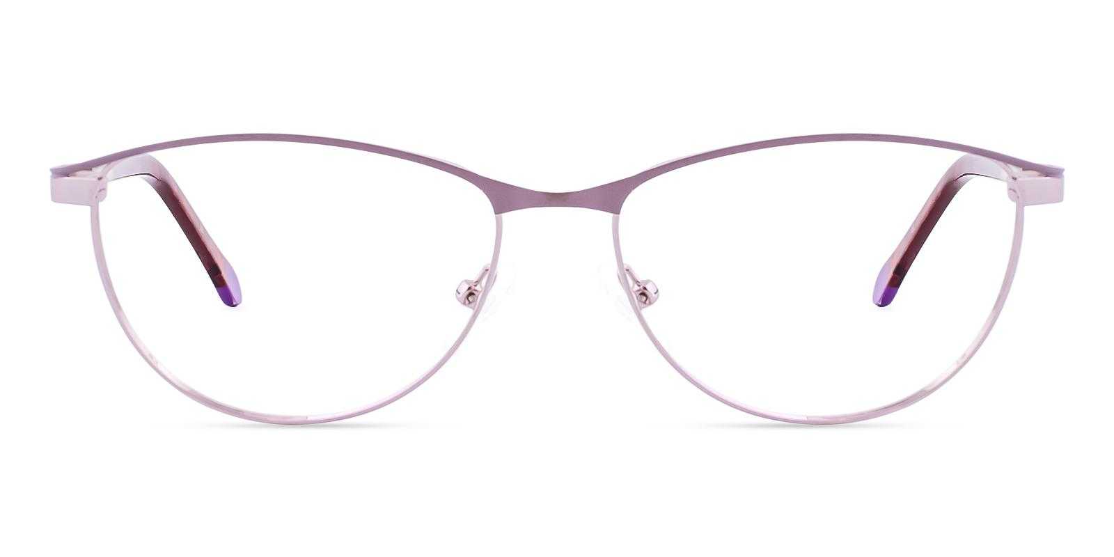 Hopper Purple Metal Eyeglasses , SpringHinges , NosePads Frames from ABBE Glasses