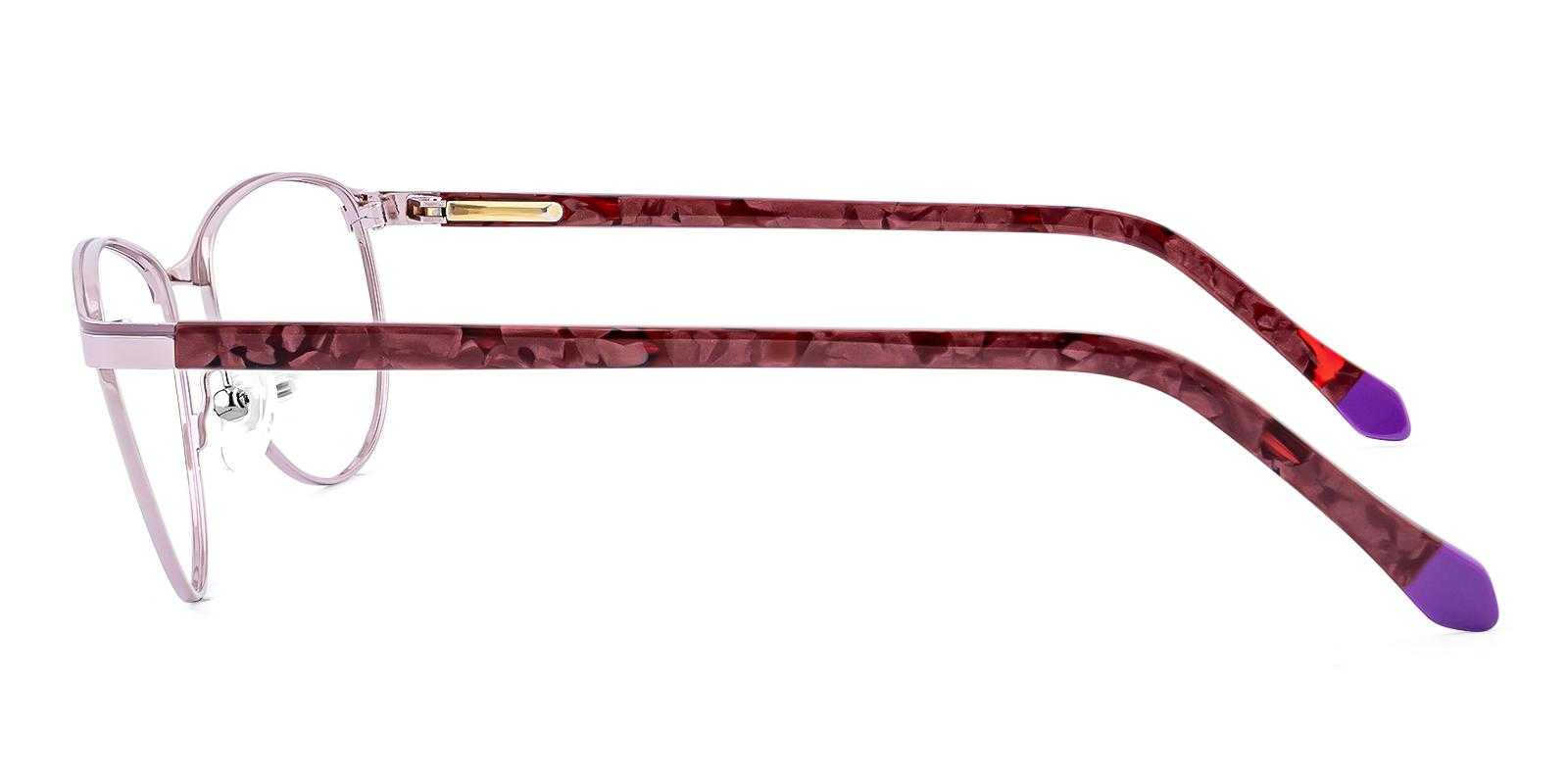 Hopper Purple Metal Eyeglasses , SpringHinges , NosePads Frames from ABBE Glasses