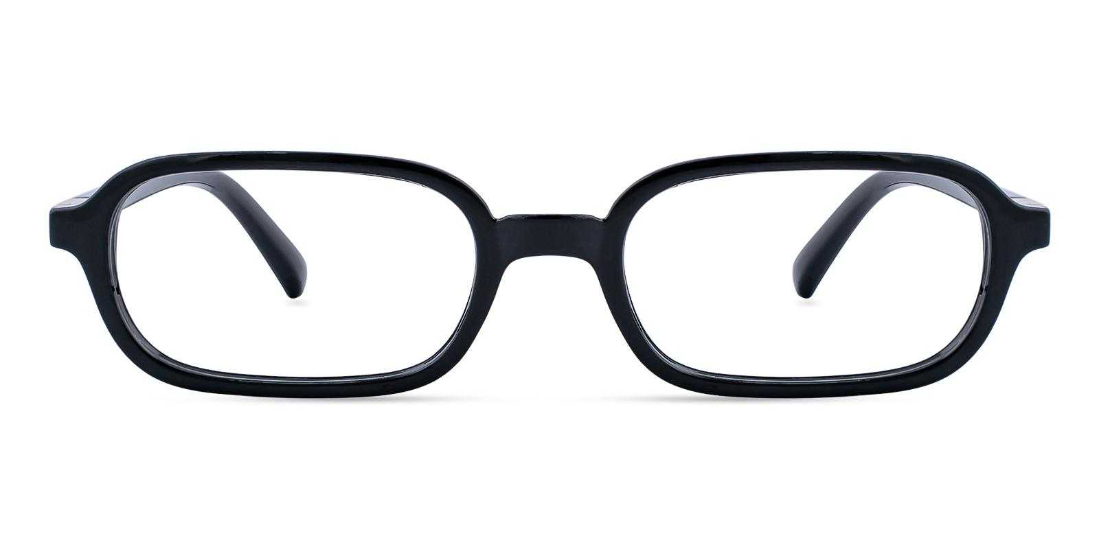 Brenner Black Acetate Eyeglasses , UniversalBridgeFit Frames from ABBE Glasses