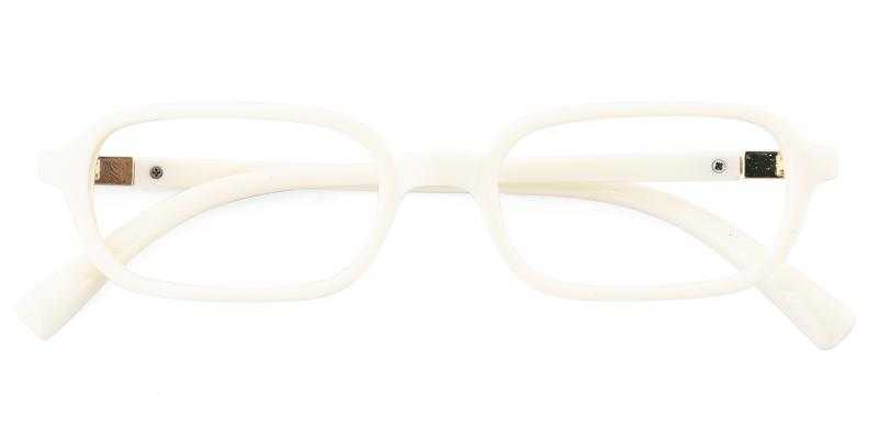 Brenner White  Frames from ABBE Glasses